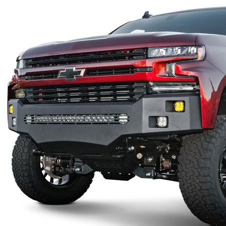 ICI ALFBM21CHN Magnum Full Width Black Front HD Bumper for 2019 Chevy Silverado 1500 ICI-ALFBM21CHN